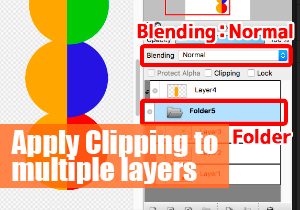 Apply Clipping to multiple layers
