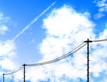 Brush :Cloud,Cirrocumulus
