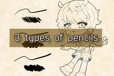 Brush：Pencil (Leather),Pencil(Cloth), Pencil(Wool)