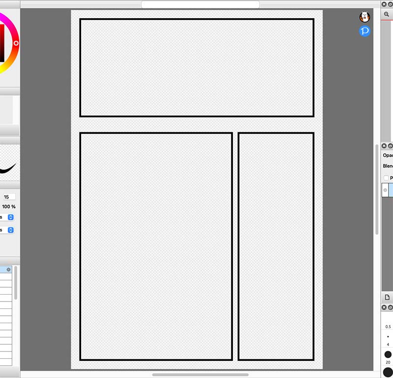 How to create Comic Panels FireAlpacaHUB