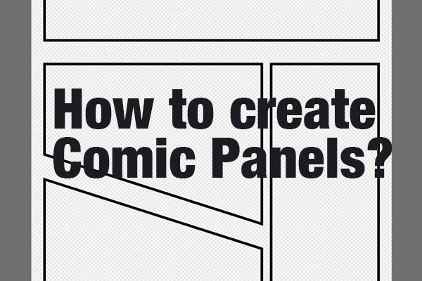 Blank Comic Book Paper: 16-panel comic paper with light-gray boxes