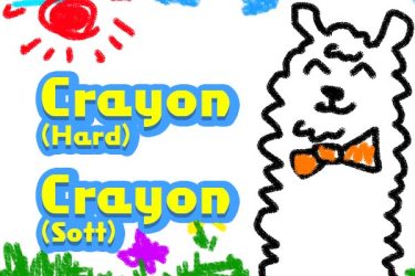 Brush：Crayon (Hard), Crayon (Soft)