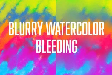Brush：Blurry watercolor,Bleeding