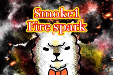 Brush：Smoke1, Fire spark